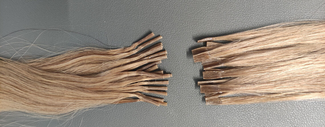 mittelbraune Extensions