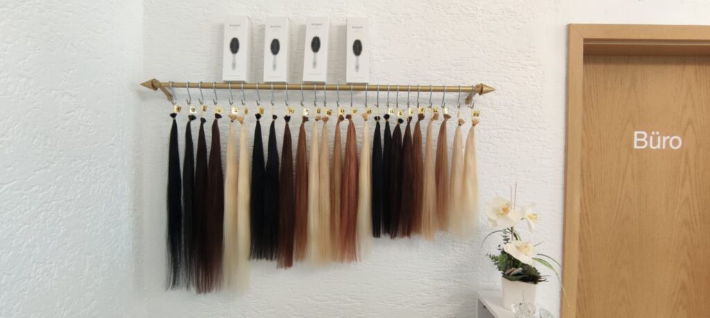 Hair Extension Studio Color Selection